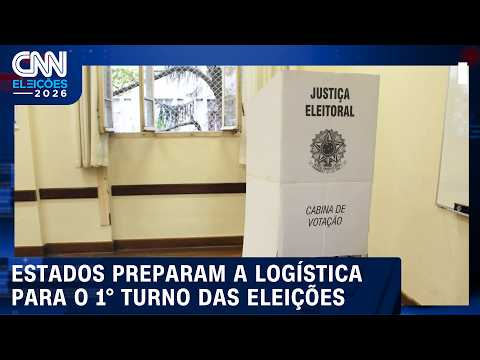 Eleições 2026: veja a preparação a poucas horas do 1º turno | CNN AGORA
