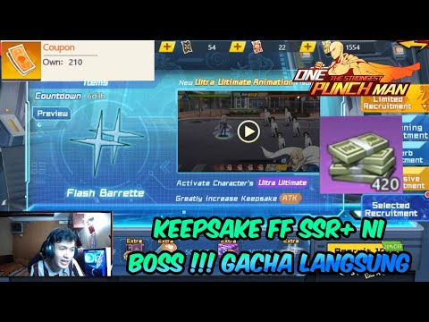 GAS TOP UP 420 FUNDS DEMI KEEPSAKE FF SSR + !!! AUTO GAJADI DELETE FF NYA - OPM The Strongest