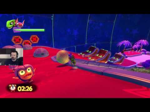 Yooka-Laylee playthrough pt74 - Test of Strength/Tricky Ghost!