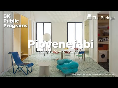 The Berlage Keynote “Toward a New Ornament” by Piovenefabi