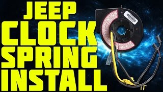 Jeep Clock Spring Install