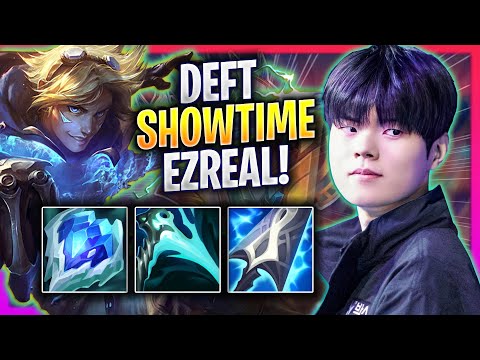 DEFT SHOWTIME WITH EZREAL! - KT Deft Plays Ezreal ADC vs Jinx! | Season 2024