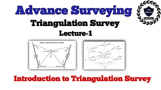 Triangulation survey || Introduction to Triangulation Surveying || Advance Surveying || Civil Engg