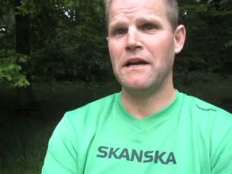 Mats Gunér efter Blodomloppet Göteborg 2011