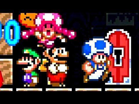 Super Mario Maker 2 Multiplayer Co-OP with Friends Online #216