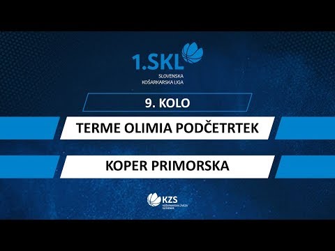 Terme Olimia Podčetrtek : Koper Primorska - 9. kolo - 1. SKL za moške - Sezona 2019/20 - 1/4