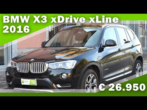 BMW X3 XDRIVE 20D XLINE CON SOLI 41.600 KM UNICO PROPRIETARIO