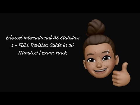 Edexcel IAL mathematics STATISTICS 1 – Full Revision in 25 Minutes | Exam Tomorrow? Watch This!!!