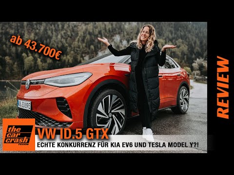 VW ID.5 GTX im Fahrbericht (2022) Starke Konkurrenz für Kia EV6 und Tesla Model Y?! Test | Review
