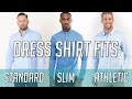 Banana Republic Athletic Fit Vs Slim Fit Shirt