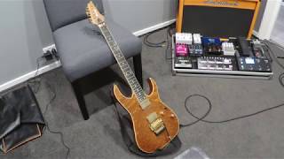 Video thumbnail for Peters Amp Halo Clean Channel - Ibanez RG652BG-NTF Prestige - Motor City Pickups Hot Head Bridge by firejack018