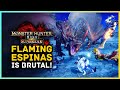 Flaming Espinas Is Brutal! New Monster Gameplay - Title Update 2