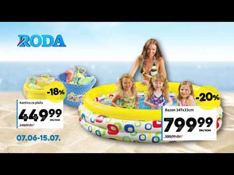 Roda I Tamo gde leto topi cene 07.06 - 15.07.2018.