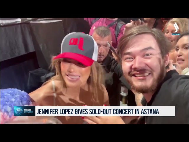 В Астане с аншлагом прошёл концерт Дженнифер Лопес