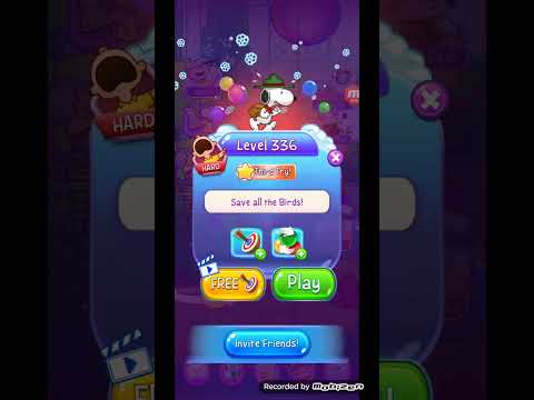 Snoopy Pop Level 336 Fail