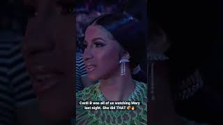 Cardi B Is Amazed By Mary J Blige #shorts #betawards