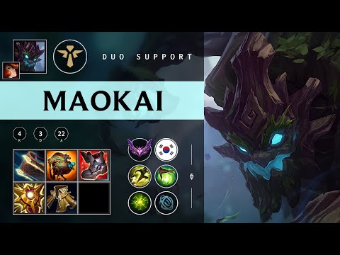Maokai Support vs Sylas - KR Master Patch 25.23
