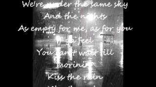Kiss The  Rain Billy Myers   Lyrics