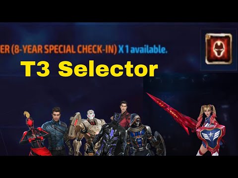 T3 Selector 8 Years Anniversary Discussion And Rank 2023 - Marvel Future Fight