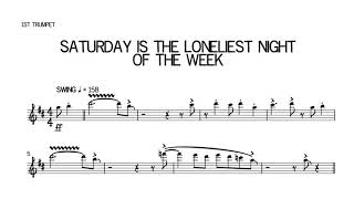 Frank Sinatra - Saturday Night (Is The Loneliest Night Of The Week) | Lead Trumpet Part #playalong