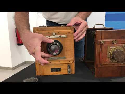 Museo Andaluz de la Educacin. Cmaras de fotografa. Alhaurn de la Torre