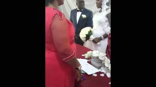 Tuke Morgan (Female Saxophonist) playing Ed Sheeran's Thinking out loud at a Nigerian Wedding