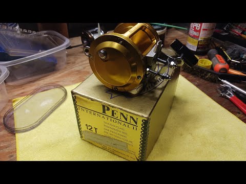 Penn International II 12T Saltwater Tournament Fishing Reel Service