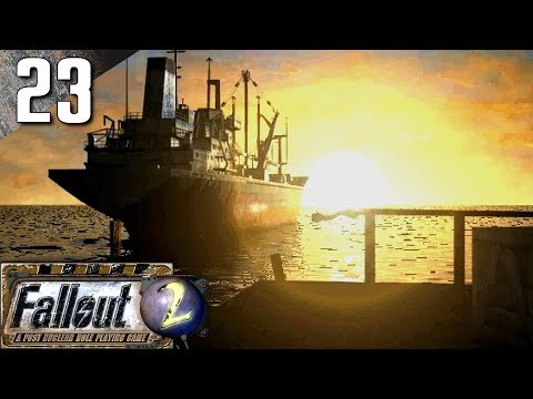 Fallout 2: 100% (Hard) Walkthrough Part 23 - San Francisco (No Commentary)