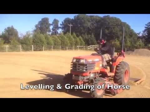 Horse Arena Construction Levelling and Grading