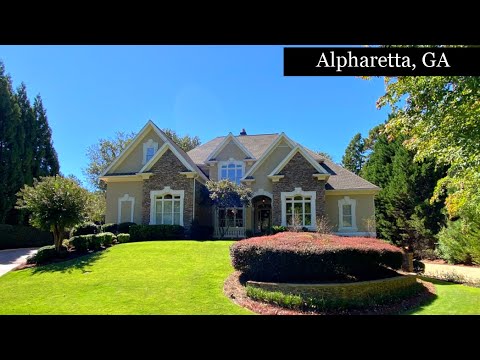 A Must See! Home for Sale in Alpharetta, GA - 6 Bedrooms - 5.5 Bathrooms - #atlantarealestate