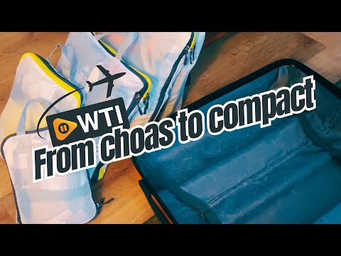 7 Set Ultralight Nylon Compression Packing Cubes - WTI product video review
