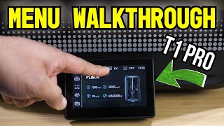 FLSUN T1 Pro Full Menu Walkthrough