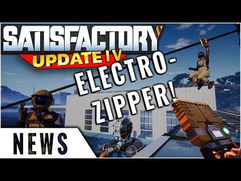 Satisfactory Update 4 News: Cable Zipline Teaser Trailer