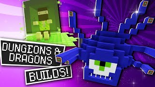 Can You Guess these Dungeons and Dragons Builds in Minecraft Gartic Phone Challenge