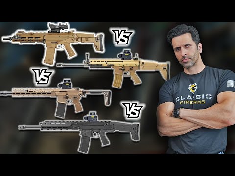 Battle of the Short Stroke Rifles | ACR vs SCAR 16 vs Spear LT vs Bren 2!