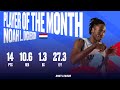 PLAYER OF THE MONTH The Netherlands // Noah L. Dickerson