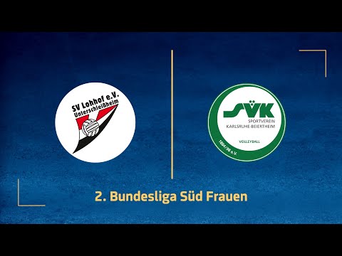 SV Lohhof – SV Karlsruhe-Beiertheim (2. Volleyball Bundesliga Süd F 25/26)