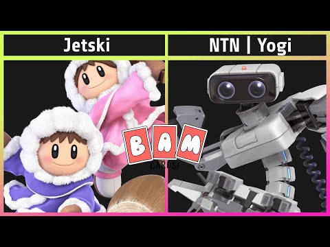 Smash @ BAM Cards 16 - Jetski (Ice Climbers) vs. NTN | Yogi (ROB) - SSBU Tournament