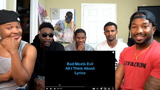Eminem &amp; Royce Da 5&#39;9 - Bad Meets Evil - All I Think About (Reaction)