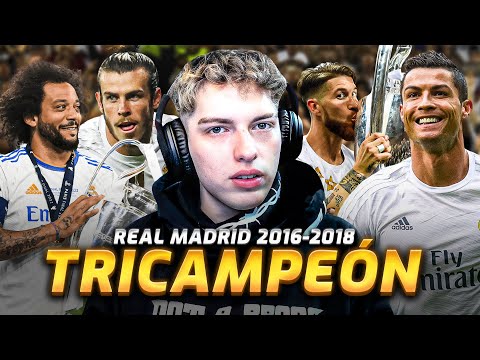 DAVOO XENEIZE REACCIONA AL REAL MADRID TRICAMPEON DE CHAMPIONS (2016-2017-2018) - FORZA CHAMPIONS
