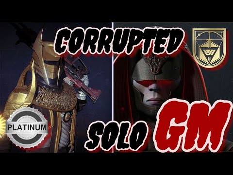 WARLOCK: HOW TO SAFELY Complete CORRUPTED SOLO Grandmaster Nightfall Platinum Rank: Destiny 2