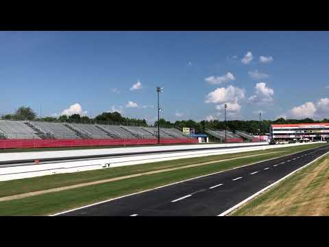 Thumbnail for 1949 Hudson drag car. Jody Blalock Sr. putting in work by Car
