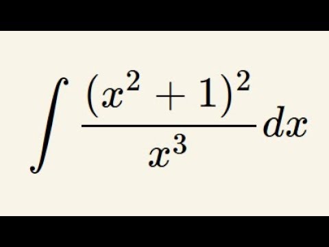 Całka nieoznaczona - przykład