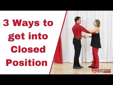 3 Ways to get into Closed Position | West Coast Swing