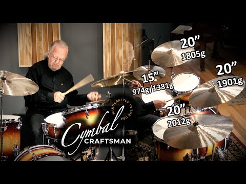 Cymbal Craftsman Cymbal Collection Demo! #3