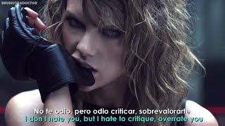 Taylor Swift - Bad Blood ft. Kendrick Lamar (Taylor&#39;s Version) // Lyrics + Español // Video Official