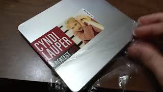 Unboxing Cyndi Lauper Greatest Hits Steel Box Collection