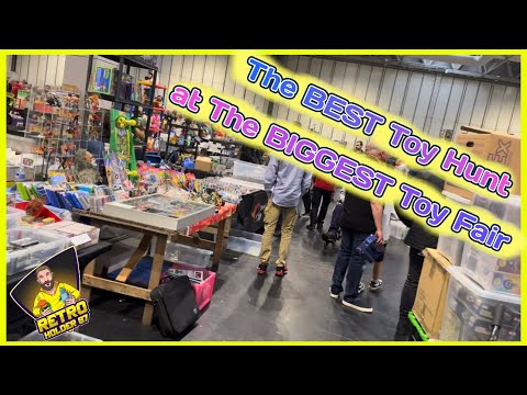 Retro Toy Hunting at The BIGGEST Toy Fair in the UK the NEC Birmingham