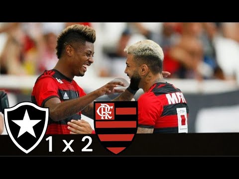 Botafogo 1 x 2 Flamengo (HD) Melhores Momentos - Carioca 2019