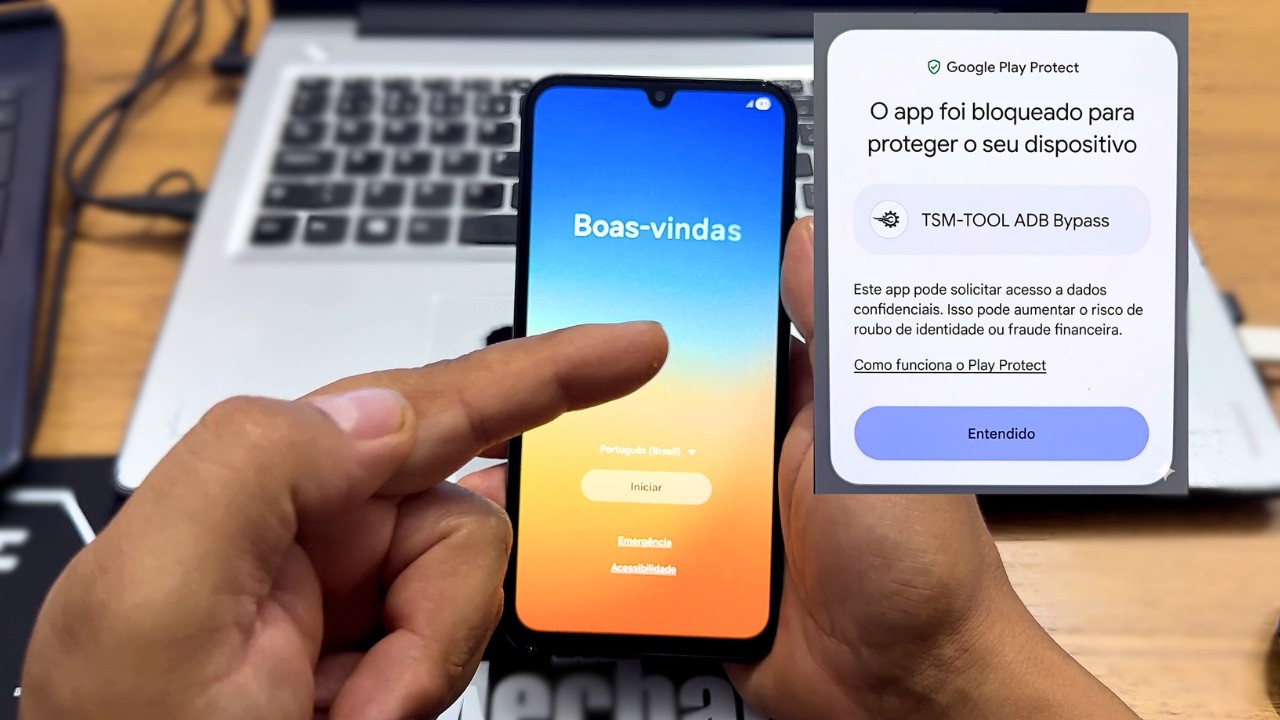 SOLUÇÃO KG/MDM Sasmung, Desativar Google Play Protect Android 16 /15